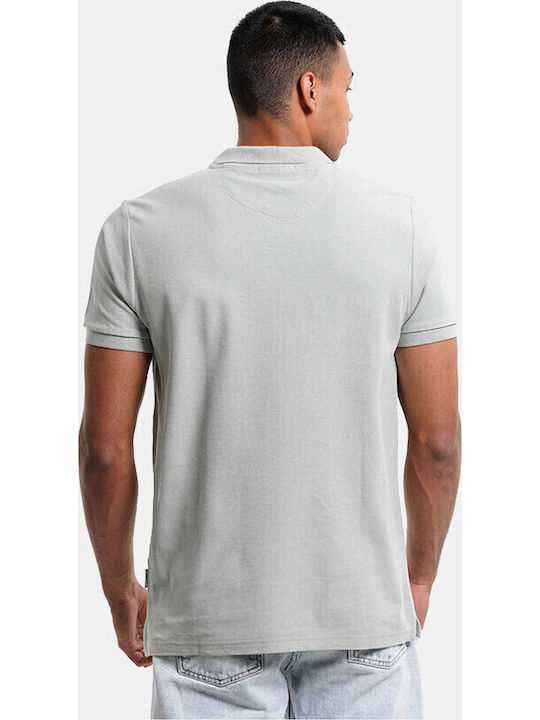 Rebase Polo T-shirt Pebble Grey