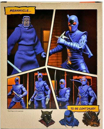 Neca Teenage Mutant Ninja Turtles Comics Foot Ninja Action Figure Scale 1:10