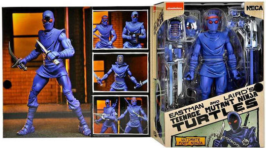 Neca Teenage Mutant Ninja Turtles Comics Foot Ninja Action Figure Scale 1:10