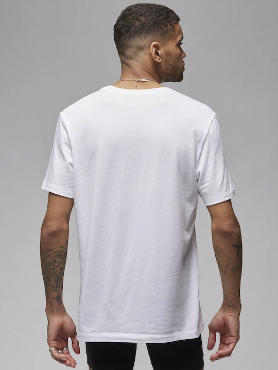 Flight Cotton Stretch Athletic T-shirt White
