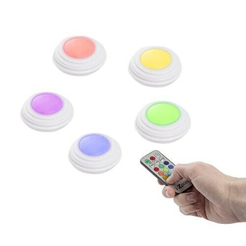 Changing Wireless Led Lights Set 5 Pieces Remote Ll2