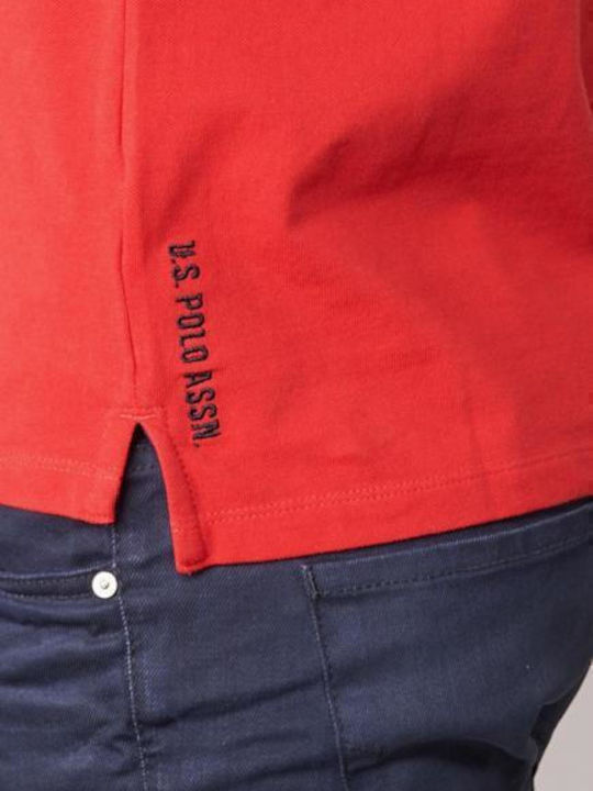 Institutional Polo T-shirt Κόκκινο