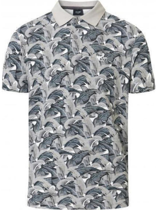 Alaz Polo Short Sleeve Gray Men's Blouse
