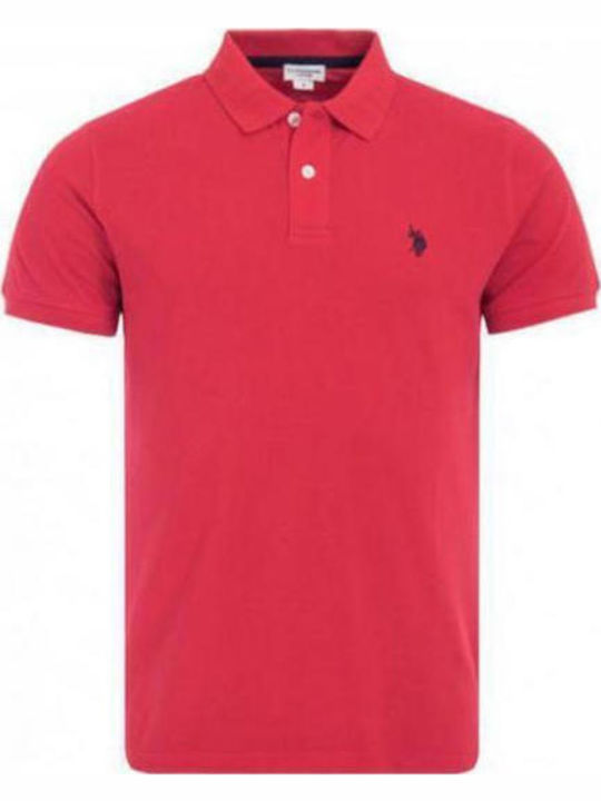 Institutional Polo T-shirt Κόκκινο