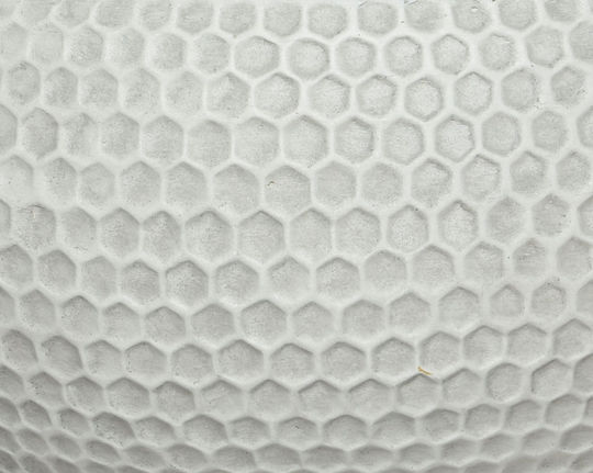 Außenbereich Pflanzentöpfe Weißes Hölzernes Fuß 34cm x 29cm