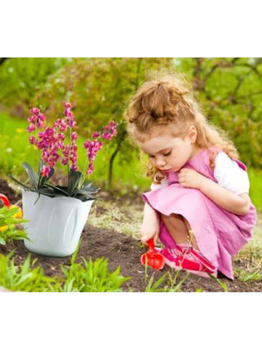 Bama Vază Pentru Plante Din Plastic Ø15x12cm 1lt Model Alb Mimosa Pot Italia Bama Vază Pentru Plante Din Plastic Ø15x12cm 1lt Model Alb Mimosa Pot Italia