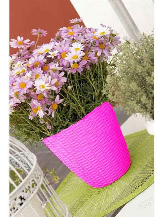 Vază Rotundă Din Plastic Cu Model De Nuiele Fuchsia Bama Italia Vază Rotundă Din Plastic Cu Model De Nuiele Fuchsia Bama Italia