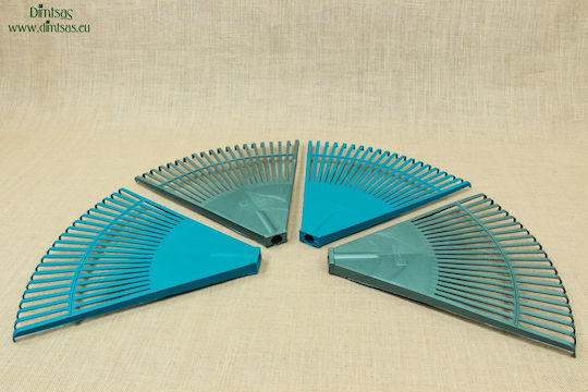 Plastic Triangular Lawn Rake Olive