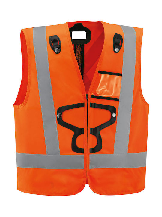 Petzl Hi-viz Sicherheitsweste Newton Harnesses Orange