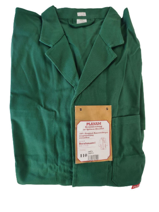 Haină Lungă De Lucru Verde Haină Lungă De Lucru Verde