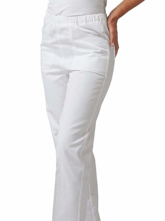 Pantaloni Unisex de Lucru și Horeca Siggi Alimentare Milano Alb Pantaloni Unisex de Lucru și Horeca Siggi Alimentare Milano Alb