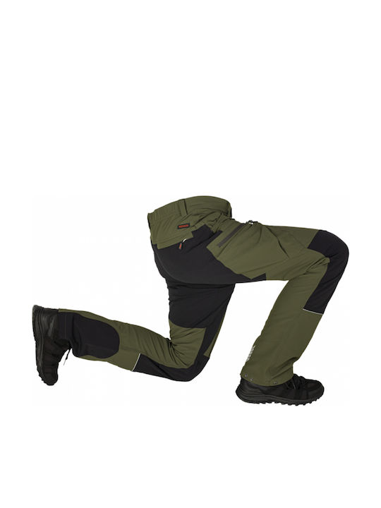 Bennon Work Trousers Olive Stretch Fobos Bennon 6.836-green