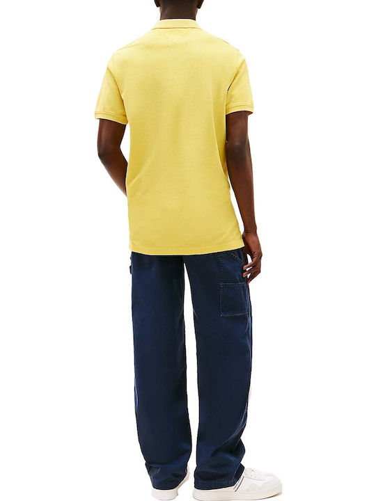 Polo Short Sleeve Yellow Blouse