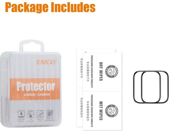 Enkay Screen Protector pentru Apple Watch Seria 10, Apple 2buc