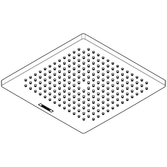 Hansgrohe Platz Duschkopf 60x60cm