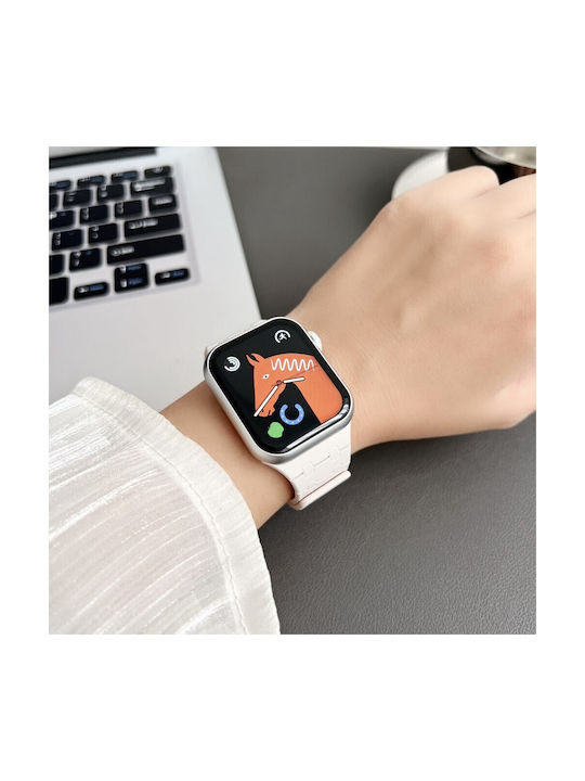 Kalebol Strap Silicone Gray (Apple Watch Series 7/8/9/10/SE/Ultra 1/Ultra 2)