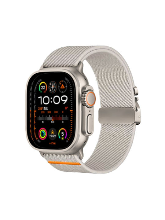 Kalebol Strap Fabric Beige (Apple Watch Series 7/8/9/10/SE/Ultra 1/Ultra 2)