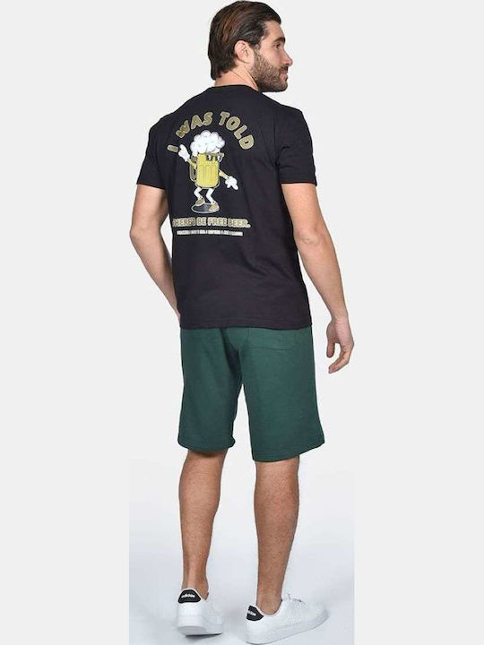 T-shirt Μαυρο