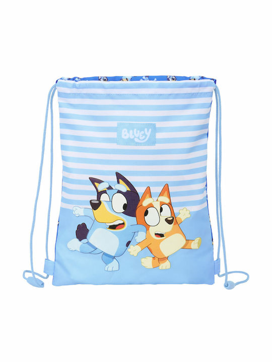 Bluey Παιδική Τσάντα Πλάτης Μπλε 34x26x26εκ.