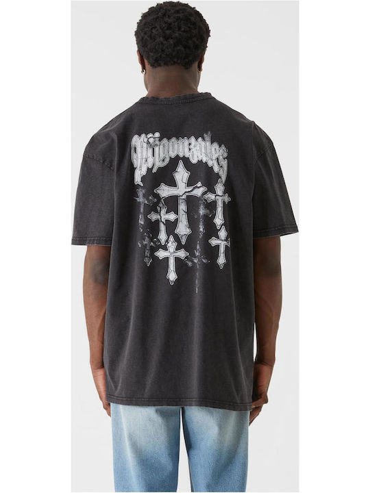 Mj Gonzales Mjg Heavy Oversized Acid Washed Tee Faded Faith Black Yes Fw24 Mjg12094-00007