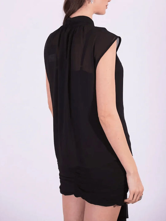 Damen Bluse Black