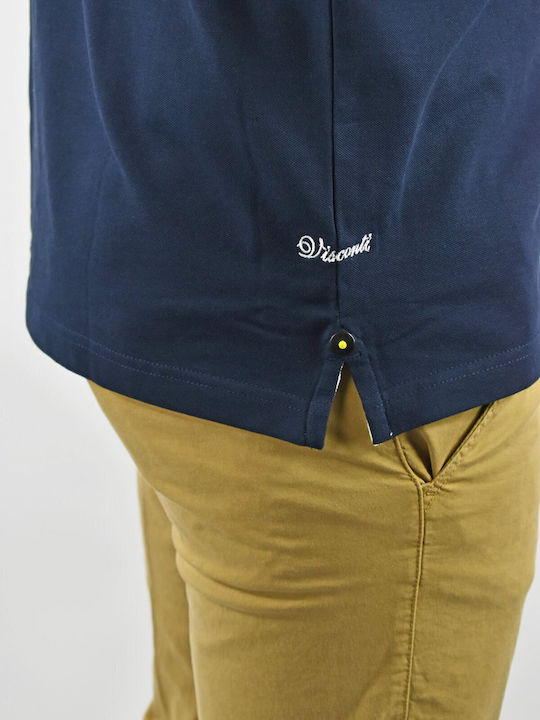 Short Sleeve Blue Blouse