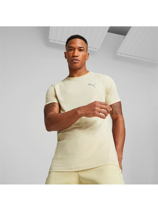 Evostripe Athletic T-shirt Beige