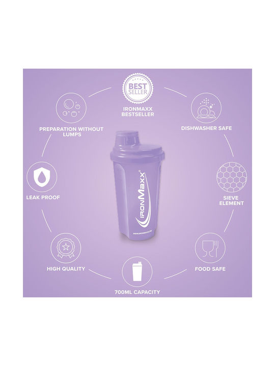 IronMaxx Shaker Proteine 750ml Plastic Galben