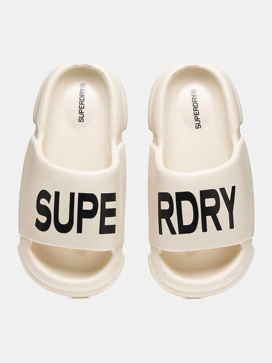 Women's Slides Beige