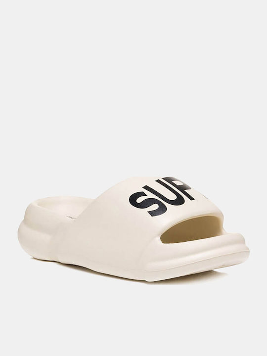 Women's Slides Beige