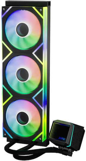 Adata Levante II 360 Water Cooling System AIO CPU With 3 120mm Fans And RGB Lighting