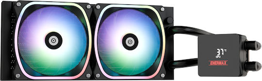 Enermax Aquafusion II 240 ARGB Water Cooling System AIO CPU with 2 120mm Fans
