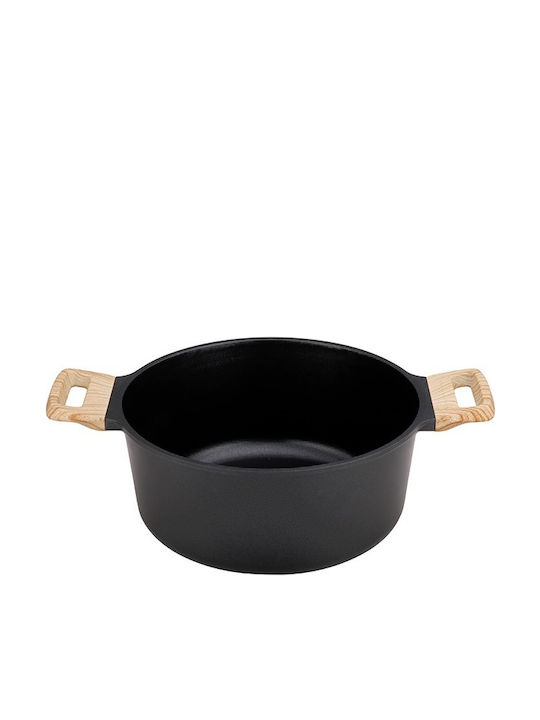 Gruppe Cookin Βαθιά Κατσαρόλα από Αλουμίνιο 4lt / 24cm