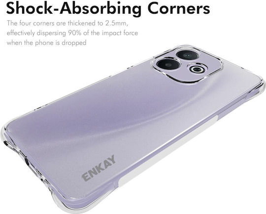Enkay Hat-prince Back Cover Σιλικόνης Διάφανο (Oppo A5 Pro)