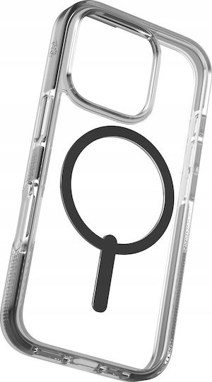Zagg Santa Cruz Snap Back Cover Clear and Black (iPhone 16 Pro)