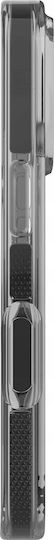 Zagg Santa Cruz Snap Back Cover Clear and Black (iPhone 16 Pro)