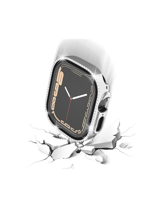 Пластмасов Калъф в Сребрист цвят за Apple Watch Ultra 1, Ultra 2