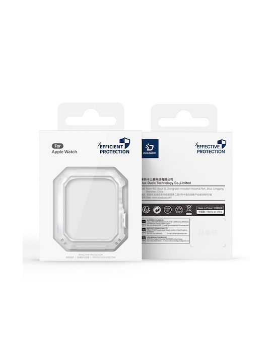 Dux Ducis Πλαστική Θήκη σε Διάφανο χρώμα για Apple Watch Series 7, 8, 9 - 45mm Dux Ducis Πλαστική Θήκη σε Διάφανο χρώμα για Apple Watch Series 7, 8, 9 - 45mm