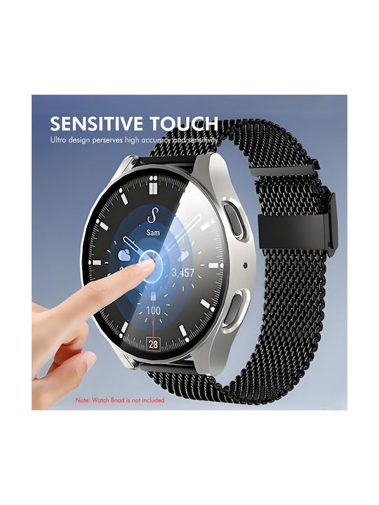 Samsung Galaxy Watch 7 44mm Enkay Husa Protecție Ecran Roz
