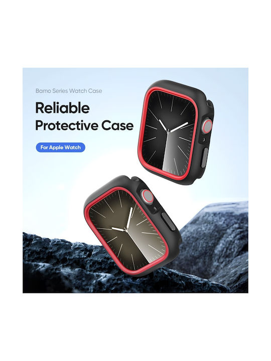 Apple Watch Series 10/42mm Dux Ducis Bamo Series Θήκη Black Red