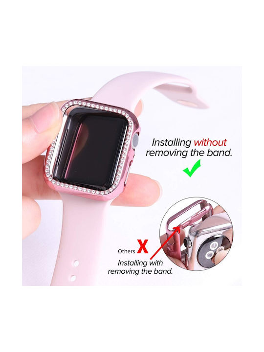 Apple Watch Series 7 8 9 41mm Enkay Θήκη Προστασία Οθόνης Black