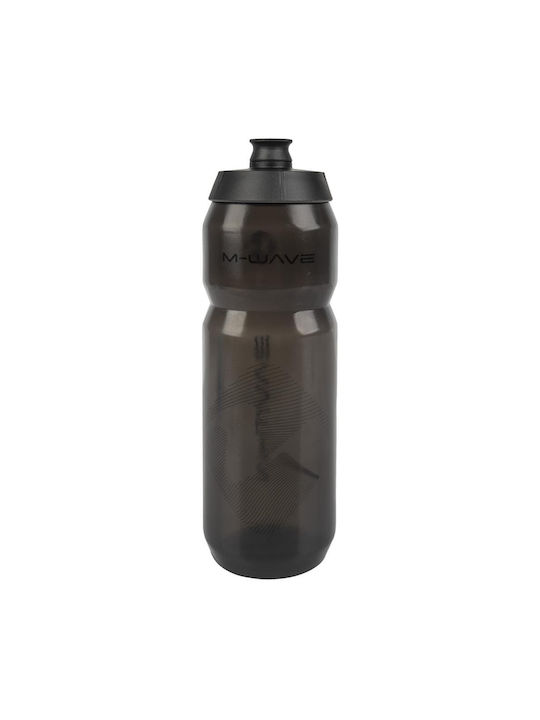 M-Wave Wasserflasche 750ml Schwarz