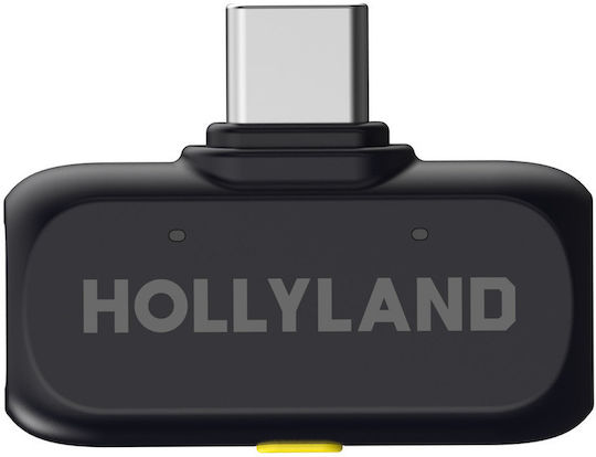 Hollyland LARK MAX 2 Combo Set Wireless Microphone Flyout Journalistic in Gray Color