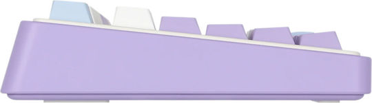 Ajazz AK980 Gaming Mechanical Keyboard with Gift Switch V2 switches and RGB lighting (English US) Purple