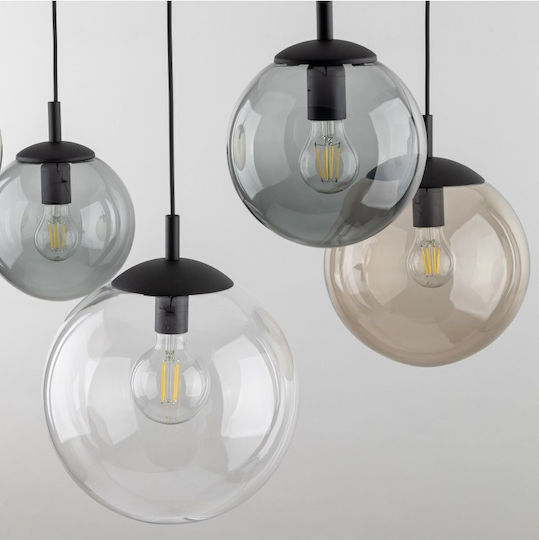 TK Lighting Hängelampe Gray für 7 Lampen E27