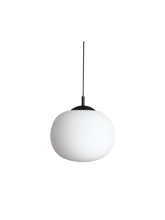 TK Lighting Lustră Negru cu Dulie E27 35x35cm.