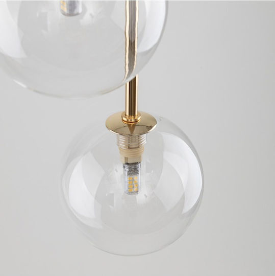 TK Lighting Lustră Suspendată Negru 25cm.