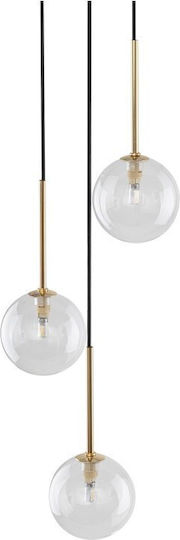 TK Lighting Κρεμαστό Φωτιστικό Μαύρο 25εκ.