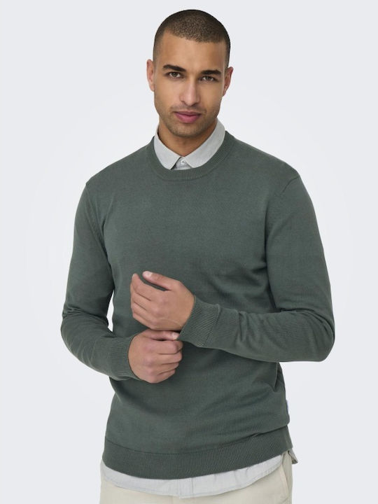 Long Sleeve Sweater Balsam Green