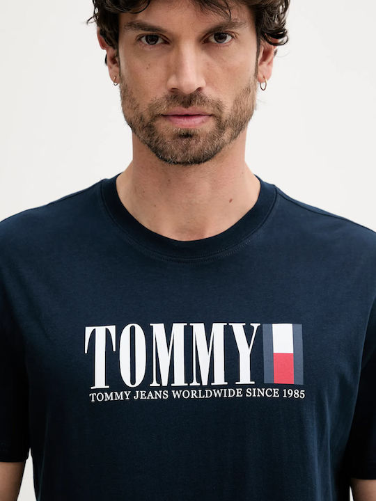 Flag T-shirt Dark Night Navy